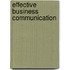 Effective Business Communication