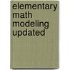 Elementary Math Modeling Updated by Mary Ellen Davis