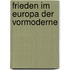 Frieden im Europa der Vormoderne