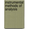 Instrumental Methods of Analysis by Sivasankar