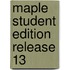 Maple Student Edition Release 13