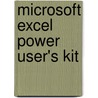 Microsoft Excel Power User's Kit door Marco Russo