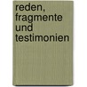 Reden, Fragmente und Testimonien door Gorgias Von Leontinoi