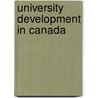 University Development in Canada door Walter C. Murray