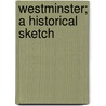 Westminster; a Historical Sketch door Herbert Francis Westlake