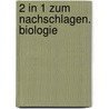 2 in 1 zum Nachschlagen. Biologie by Michael Reck