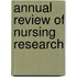Annual Review Of Nursing Research