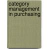 Category Management in Purchasing by Jonathan Obrien