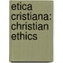 Etica Cristiana: Christian Ethics