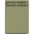 German-English / Deutsch-Englisch