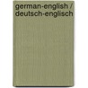 German-English / Deutsch-Englisch by Elmar Waibl