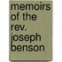 Memoirs Of The Rev. Joseph Benson