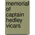 Memorial of Captain Hedley Vicars
