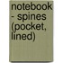 Notebook - Spines (Pocket, Lined)