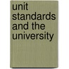 Unit Standards and the University door Aidan Curzon-Hobson