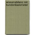 Wissensbilanz mit Kundenbarometer