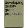 Developing Quality Grant Proposals door United States Government