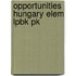Opportunities Hungary Elem Lpbk Pk