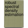 Robust Spectral Density Estimation door Bernhard Spangl