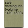 Sale Catalogues (Volume 1479-1500) door Inc American Art Galleries