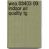 Wea 03403-09 Indoor Air Quality Tg