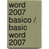 Word 2007 basico / Basic Word 2007