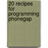 20 Recipes For Programming Phonegap