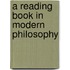A Reading Book In Modern Philosophy