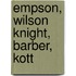 Empson, Wilson Knight, Barber, Kott