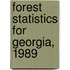 Forest Statistics for Georgia, 1989
