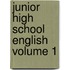 Junior High School English Volume 1