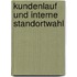 Kundenlauf und interne Standortwahl