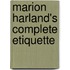 Marion Harland's Complete Etiquette
