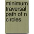 Minimum Traversal Path of n Circles