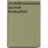 Multidimensional Journal Evaluation by Stefanie Haustein