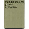 Multidimensional Journal Evaluation door Stefanie Haustein