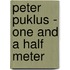 Peter Puklus - One And a Half Meter