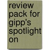 Review Pack For Gipp's Spotlight On door Jennifer Gipp
