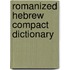 Romanized Hebrew Compact Dictionary