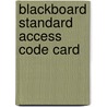Blackboard Standard Access Code Card by John Jr. Tobey