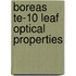 Boreas Te-10 Leaf Optical Properties