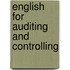 English for Auditing and Controlling