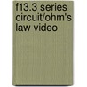 F13.3 Series Circuit/Ohm's Law Video door Delmar Learning