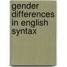 Gender Differences in English Syntax door Britta Mondorf