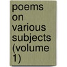 Poems On Various Subjects (Volume 1) door Henry James Pye