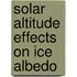 Solar Altitude Effects on Ice Albedo
