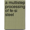 A Multistep Processing of Fe-Si Steel door Stojakovic Dejan