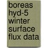 Boreas Hyd-5 Winter Surface Flux Data