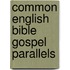 Common English Bible Gospel Parallels