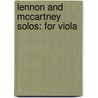 Lennon and McCartney Solos: For Viola door Sor Fernando